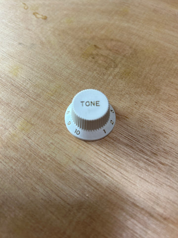 Tone Knob Replacement part - White