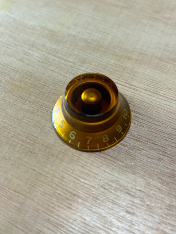 Top Hat Knob Replacement part - Amber