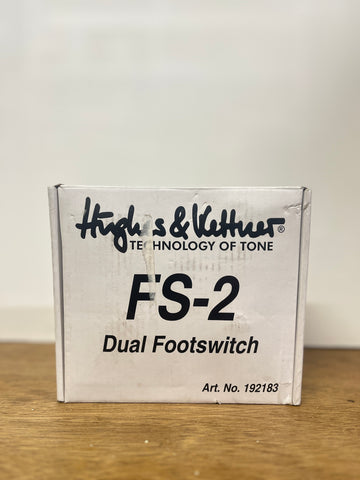 Hughes and Kettner FS-2 Dual Footswitch (Opened, Never Used)