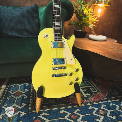 2000s (c) Nevada LP Style Electric Guitar in Custard Yellow