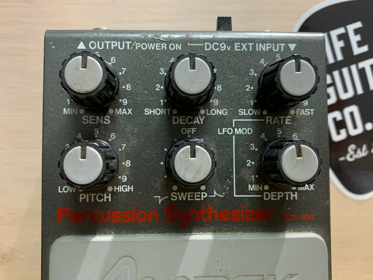 Amdek PDK-100 Percussion Synthesiser (Vintage) Effects Pedal – Life Guitars  Co.