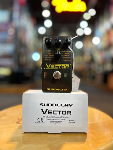 Subdecay Vector Analogue Preamp Guitar Effects Pedal