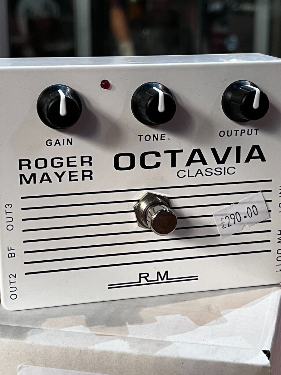 Roger Mayer Octavia Fuzz Guitar Effects Pedal (with Box) – Life Guitars Co.