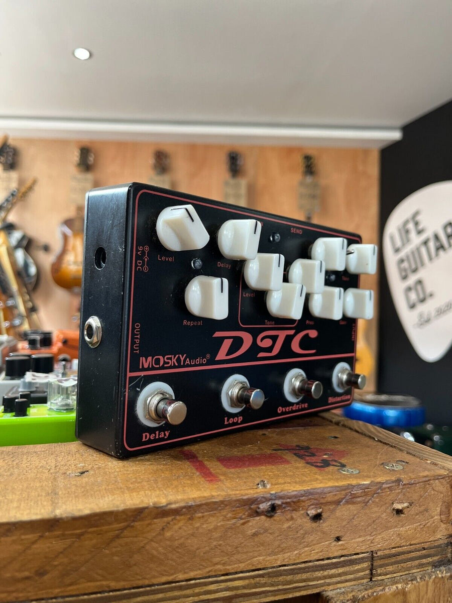 MOSKY Audio DTC Multi-Effects Guitar Pedal – Life Guitars Co.