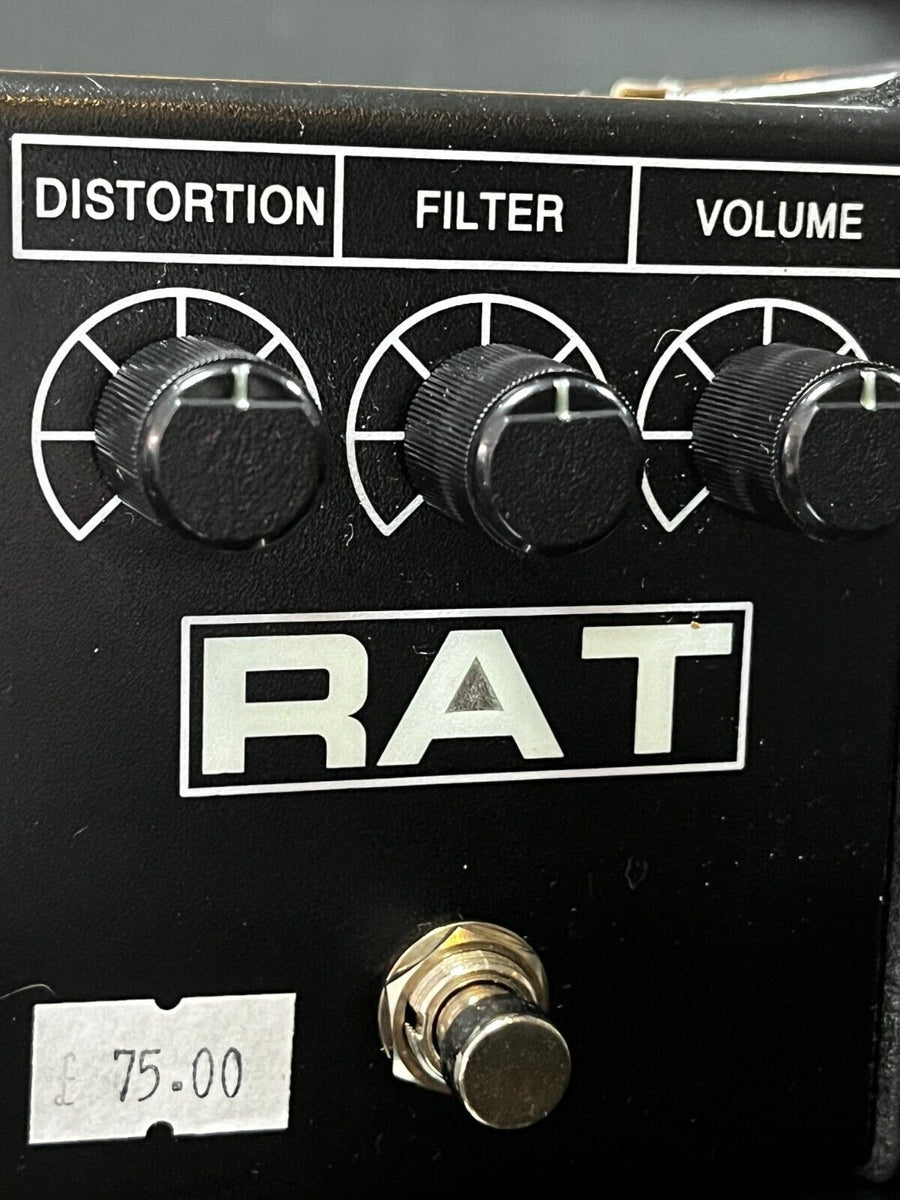 Vintage Big Box Pro Co Rat 1983 vs Pro Co Rat 1986