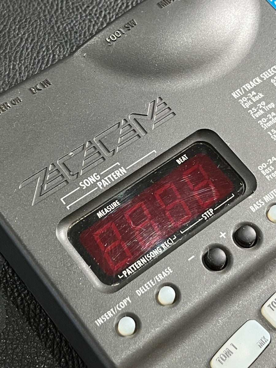 ZOOM RT-123 高機能MIDI対応リズムマシン ACアダプター・取説付 - DTM/DAW