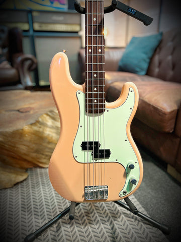 1997 Fender Precision PB-62 Bass Guitar (Crafted in Japan, in Shell Pink)