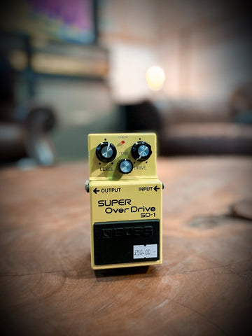 BOSS SD-1 Super Overdrive Effects Pedal