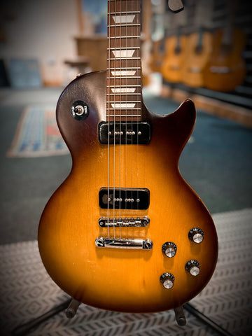 2013 Gibson Les Paul 50's Tribute Electric Guitar in Satin Vintage Sunburst (w/ Gibson Gigbag)