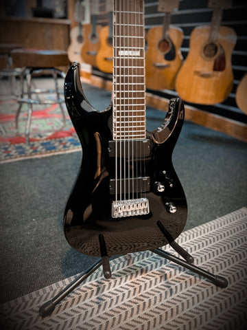 2012 LTD H-208 8-String Electric Guitar in Black