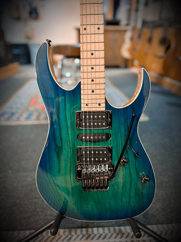 2020 Ibanez RG370AHMZ Electric Guitar in Blue Moon Burst