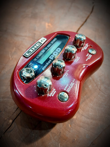 Line 6 Pocket POD Portable Guitar, Amp and FX Processor