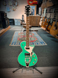 2018 Fernandes Burny LS Vintage Electric Guitar in Seafoam Green