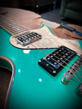 2018 Fernandes Burny LS Vintage Electric Guitar in Seafoam Green