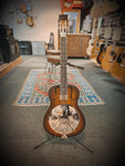 Michael Messer Blues '36 Resophonic Resonator Guitar (w/deluxe gigbag)