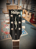 JHS Vintage AV-1 Electric Guitar (Flamed Maple Top)