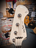 2021 Harley Benton Enhanced MB-4EB Bass Guitar in Creme