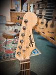Squier Mini Strat Electric Guitar in Shell Pink (3/4 Size)