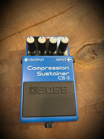 1990's BOSS CS-3 Compression Sustainer Pedal (Black Label)