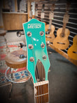 2024 Gretsch G5232T Electromatic Double Jet FT Electric Guitar in Caicos Green