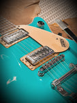 2024 Gretsch G5232T Electromatic Double Jet FT Electric Guitar in Caicos Green
