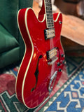 1999 DeArmond by Guild Starfire Custom in Cherry Red w/ Hardcase