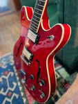 1999 DeArmond by Guild Starfire Custom in Cherry Red w/ Hardcase