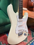 1995 Squier 50th Ann. Standard Stratocaster in Arctic White (Made in Korea)