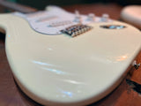 1995 Squier 50th Ann. Standard Stratocaster in Arctic White (Made in Korea)