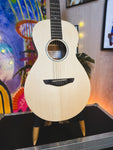 NEW Faith FKM Naked Mercury Short Scale Acoustic Guitar in Natural