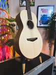 NEW Faith FKM Naked Mercury Short Scale Acoustic Guitar in Natural