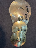 Paiste 101 Brass 14/16/20 Essential Cymbal Pack, used condition