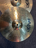 Paiste 101 Brass 14/16/20 Essential Cymbal Pack, used condition