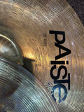 Paiste 101 Brass 14/16/20 Essential Cymbal Pack, used condition