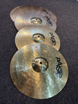 Paiste 101 Brass 14/16/20 Essential Cymbal Pack, used condition