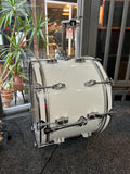 1980s (c) Apollo Coda, Vintage Drum Kit (White), 22 / 16 / 13 / 12, used condition