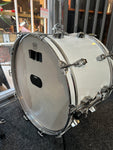 1980s (c) Apollo Coda, Vintage Drum Kit (White), 22 / 16 / 13 / 12, used condition