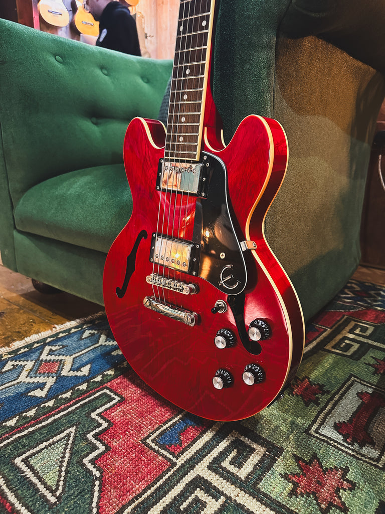 2012 Epiphone Dot ES-339 in Cherry Red (w/coil tap) – Life Guitars Co.