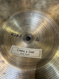 24" Cymbal and Gong Holy Grail Ride, used condition