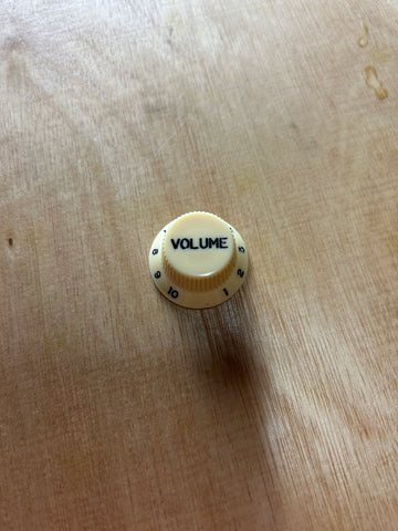 Volume Knob Replacement part - Cream