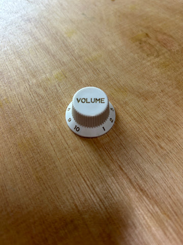 Volume Knob Replacement part - White