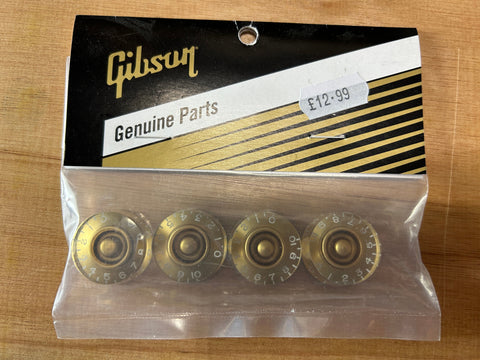 GIBSON Speed knob set x4 - gold