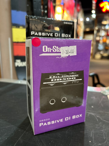 On-Stage Audio Passive DI Box, DB500