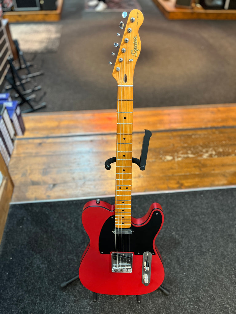 Squier Telecaster 40th Anniversary (Red w Black Double Binding
