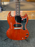 2019 Gibson SG Junior in Cherry Red Electric Guitar (P90, Hardcase)