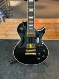 Maybach Lester Black Velvet '57 Custom Aged Electric Guitar (with Hardcase)