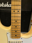 2006 Fender Mexican Stratocaster (Buttercream) Electric Guitar (with Hardcase, Non-Original Pickup)