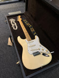 2006 Fender Mexican Stratocaster (Buttercream) Electric Guitar (with Hardcase, Non-Original Pickup)