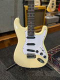 NEW - Aria Pro II, STG SPL  Vintage White / White Pickguard, Electric Guitar