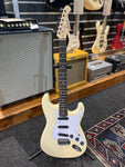 NEW - Aria Pro II, STG SPL  Vintage White / White Pickguard, Electric Guitar